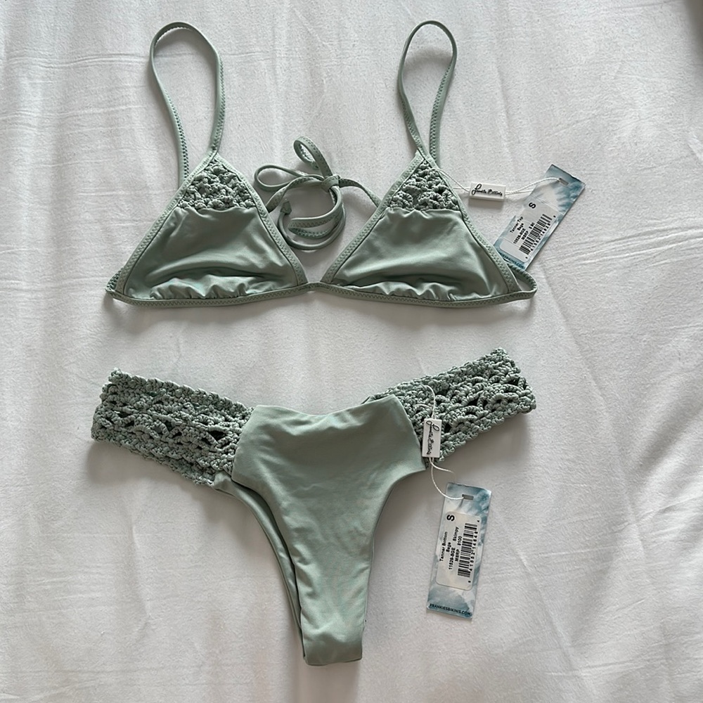 Frankies Bikinis Tanner Top and Bottom Set